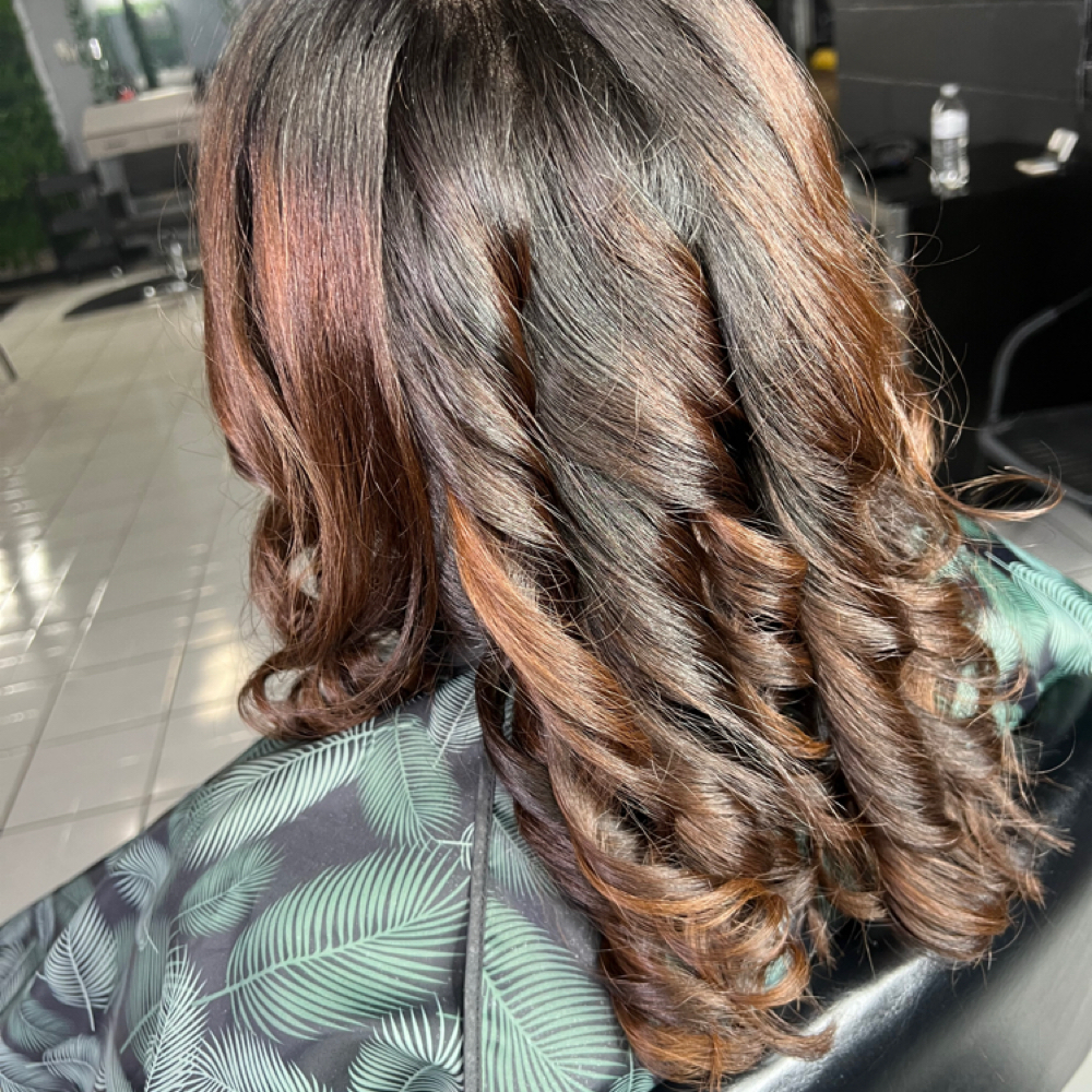 Natural: Silk Press/Blow Out at ToyaDee   TheStylist at Salon Forty-One in Cincinnati, OH