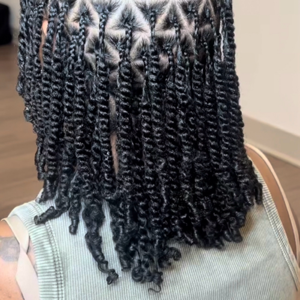 Natural hairstyle at Crowned by Cola in Nashville, TN