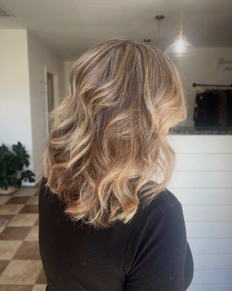 Partial Custom Color at Carissa Allen in Maiden, NC
