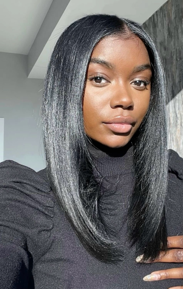 Traditional Sew In With Leaveout