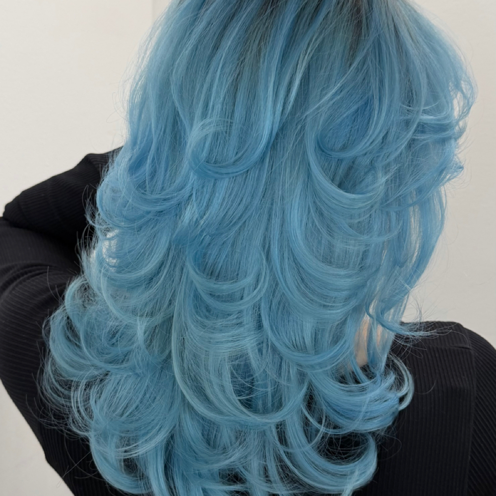 Shampoo Blowdry at Iron & Ivy Salon in Baytown, TX