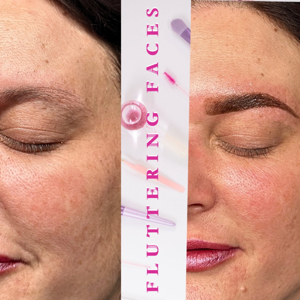 Brow Tint! at Fluttering Faces in Woodward, OK