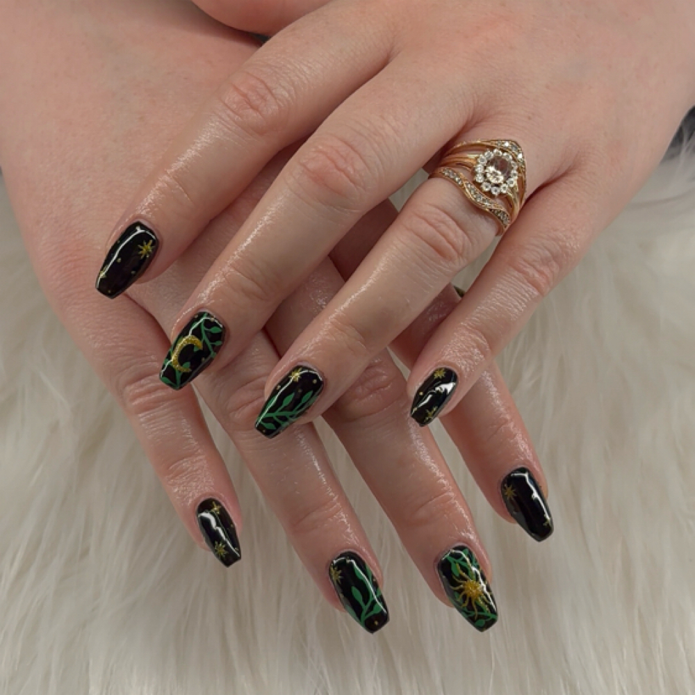 Hard Gel Manicure at McKahla’s Manicures in Charlotte, MI
