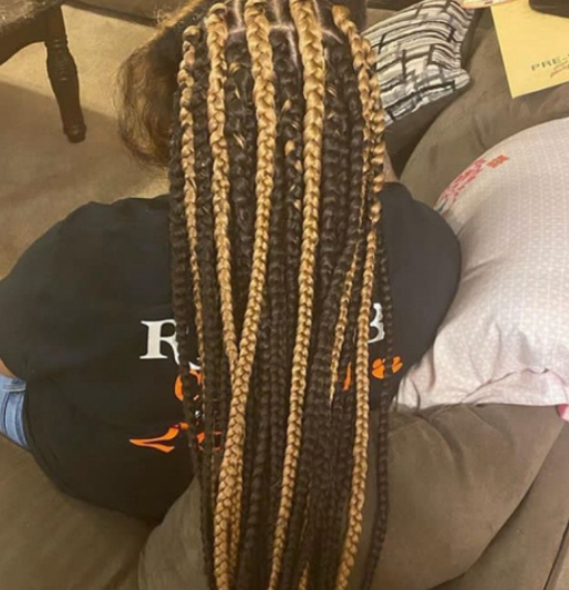 Medium Box Braids