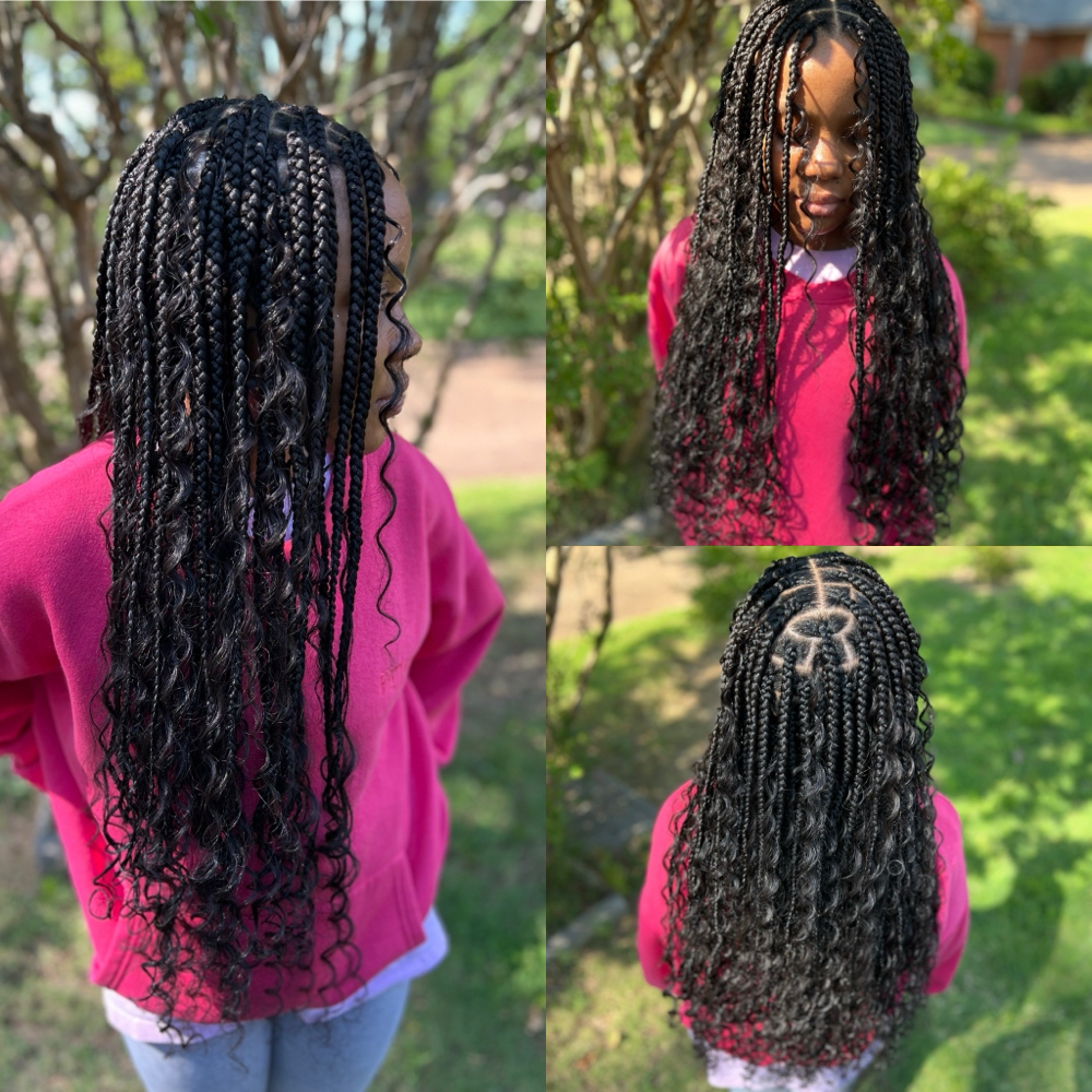 Medium Knotless Waist Length