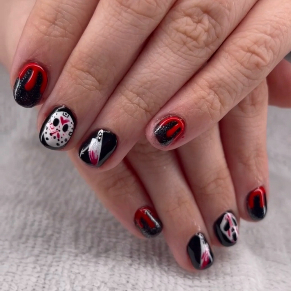 Hand Painted Art at Viziatta Nails in Philadelphia, PA