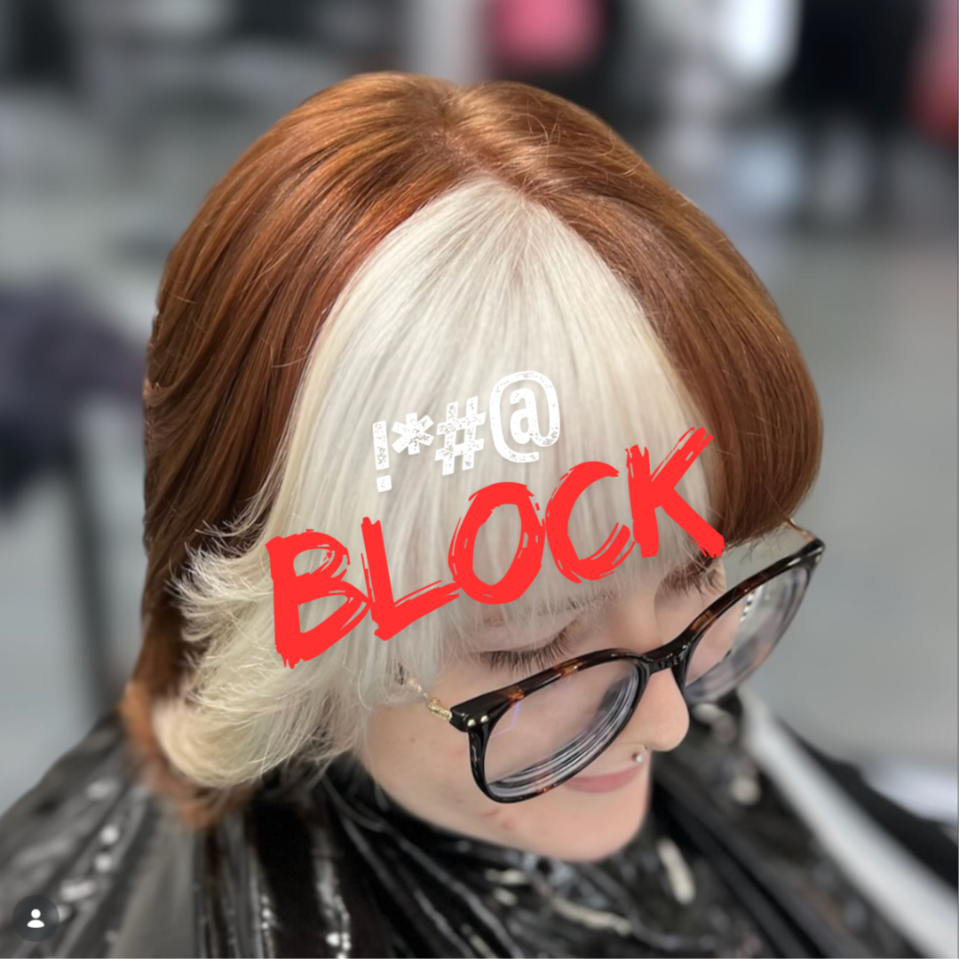 Block Color Maintenance at Hairbend the Salon in Lancaster, CA