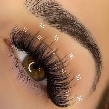 Individual lash extensions at AK esthetics in Houston, TX