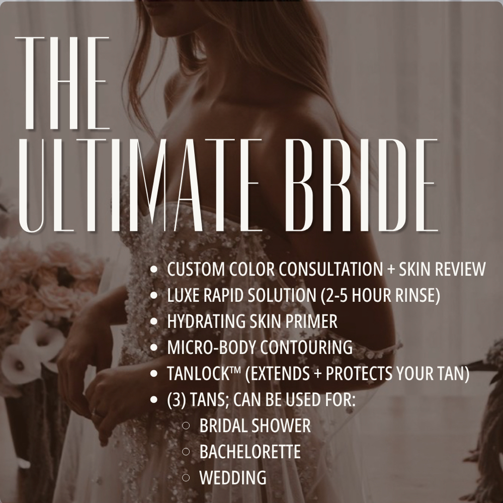 The Ultimate Bride at TANCIETY Mobile Spray Tan in Queens, NY