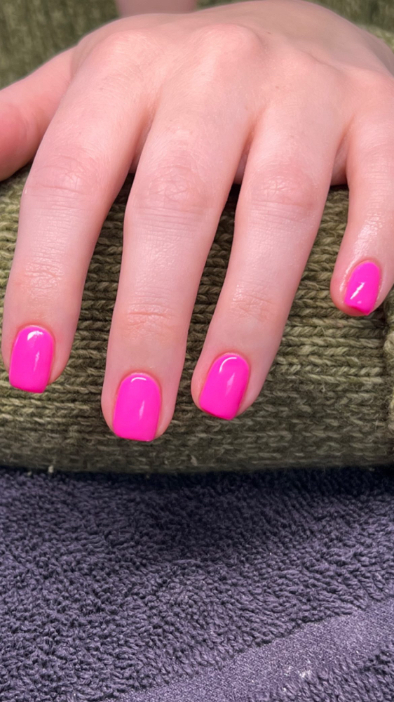 Gel overlay - solid color