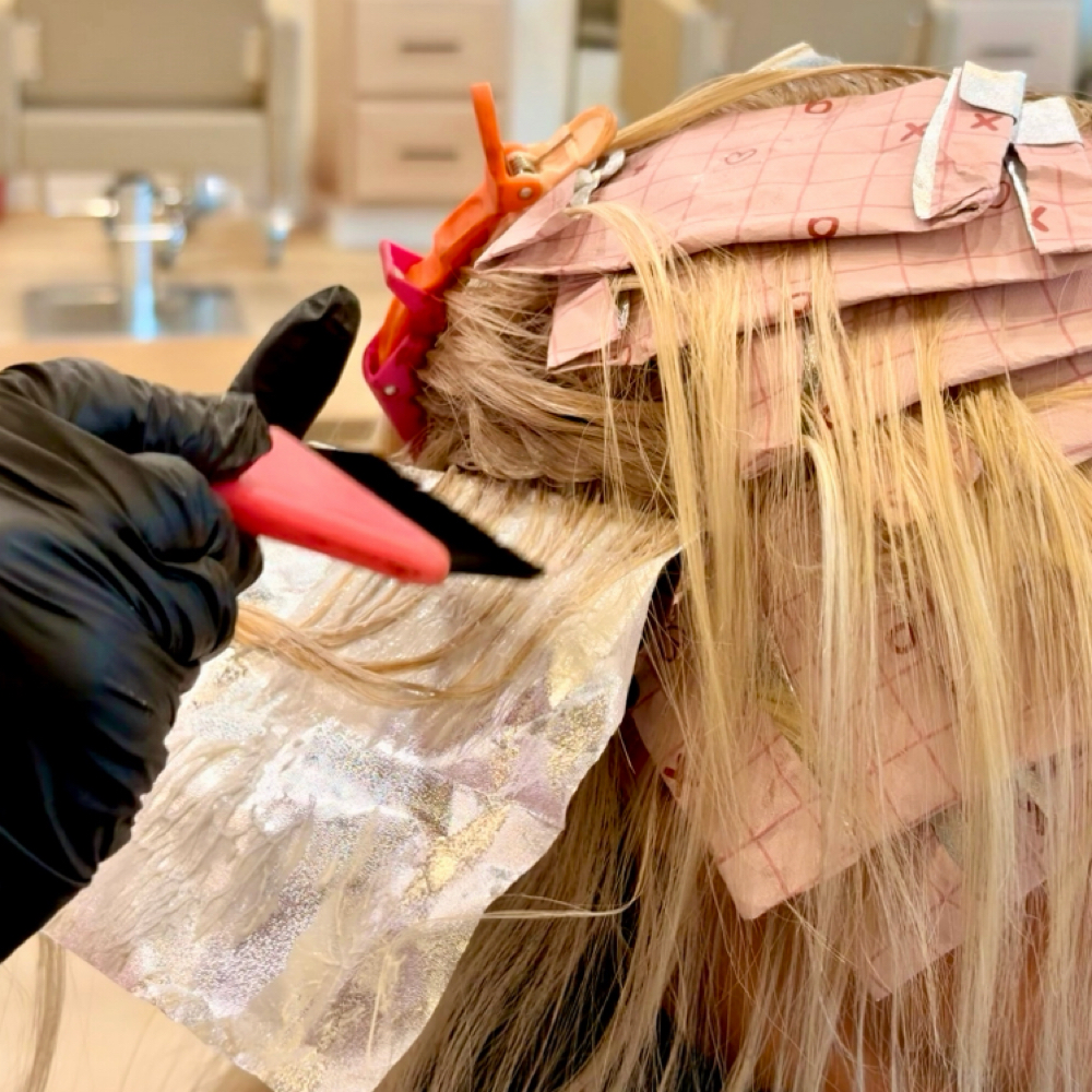 Base Color with Highlights at Rosewood Salon in Tulsa, OK