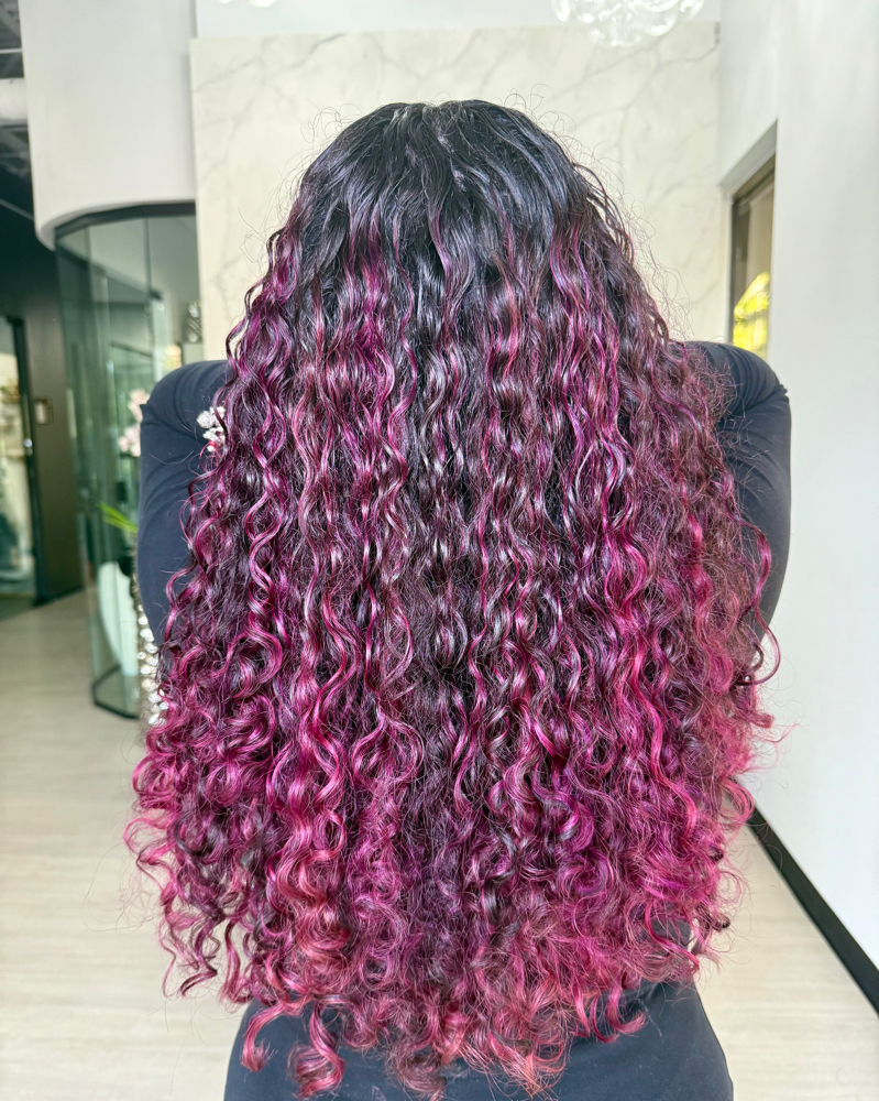 Curly Blowout