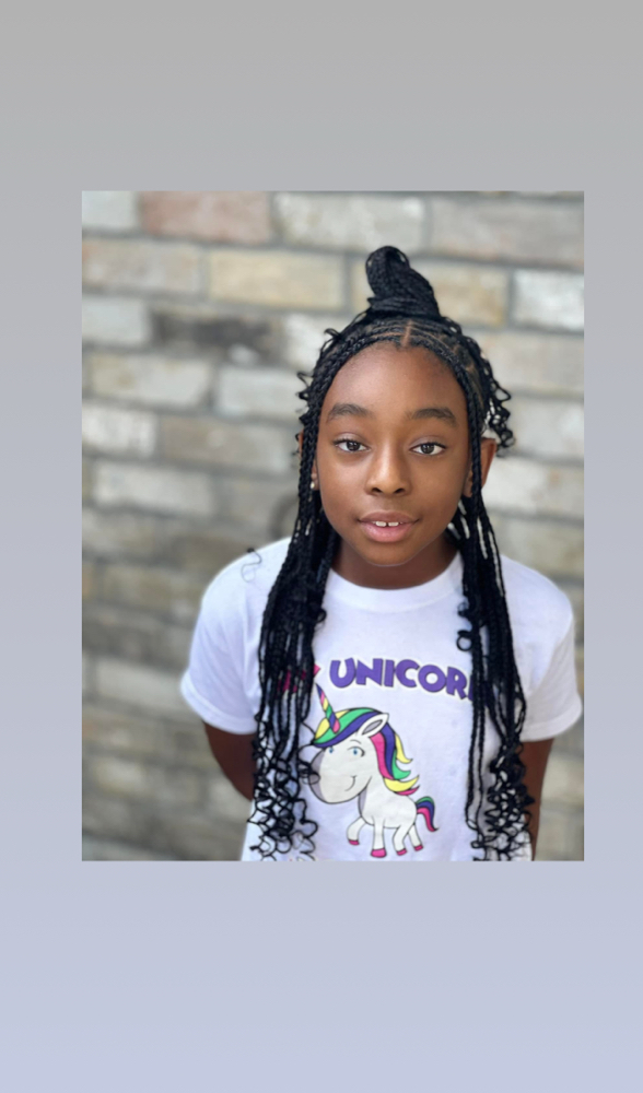Kid fulani Braid Under 11 at Goddess Stylez in Sealy, TX