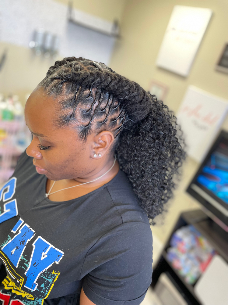 Hair Add-On (Faux Loc Bun/Ponytail)