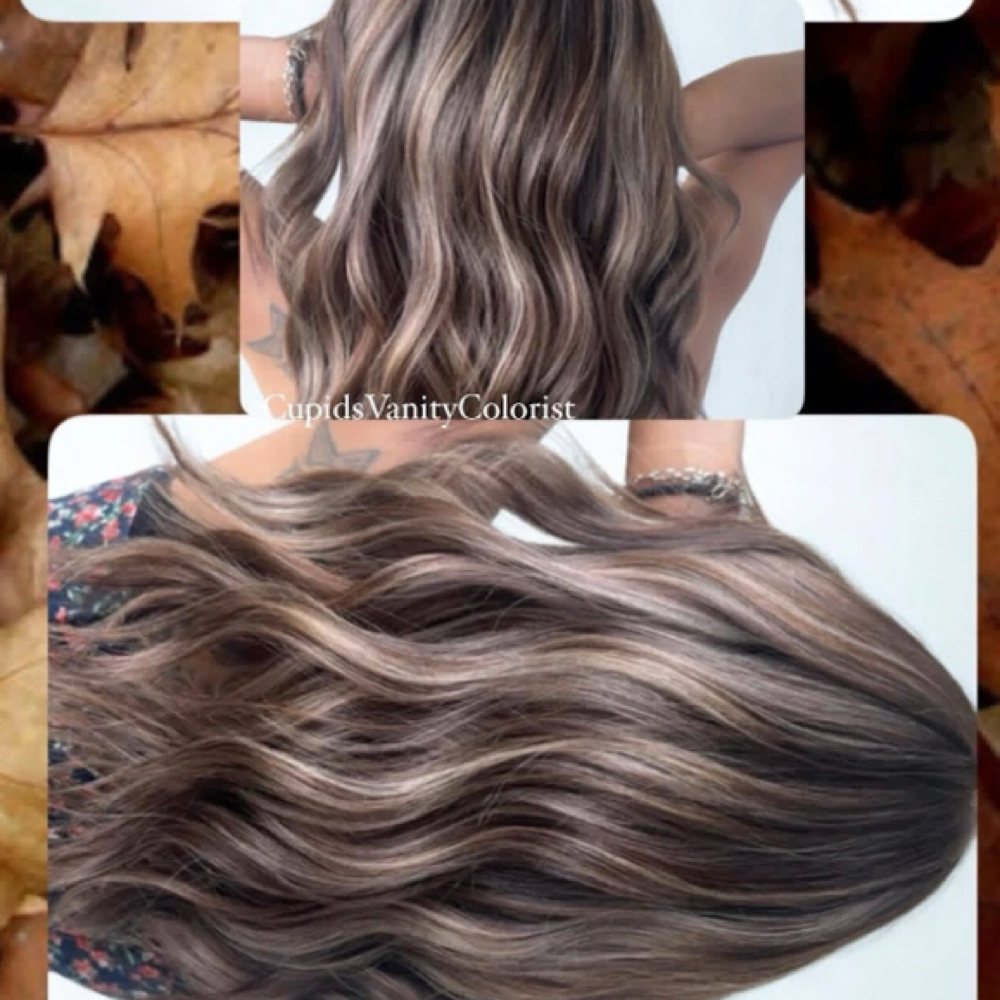 Balayage at Cupids Vanity Hair Studio in San Marcos, TX