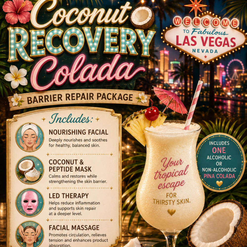 Coconut Recovery Colada Facial at Verdadera Beauty in Thornton, CO
