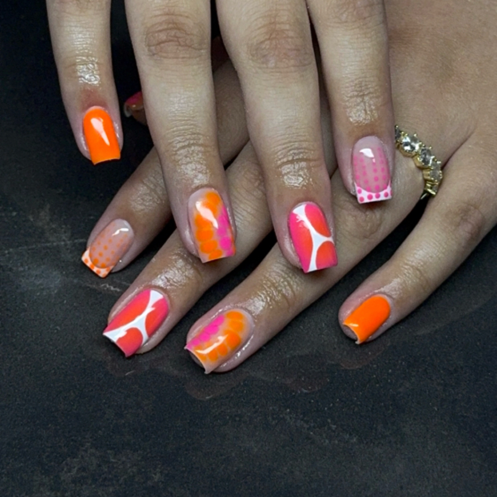 Detailed  Nail Art at Juss Nailss in Henderson, NV