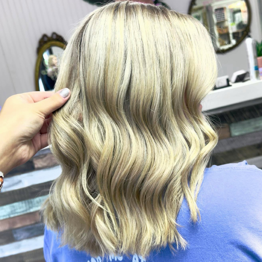 Bright Blonde Transformation at Hairway to Heaven Salon in Johnstown, PA
