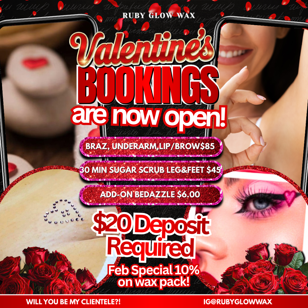 Valentine Special at Ruby Glow Wax,LLC in Ocala, FL