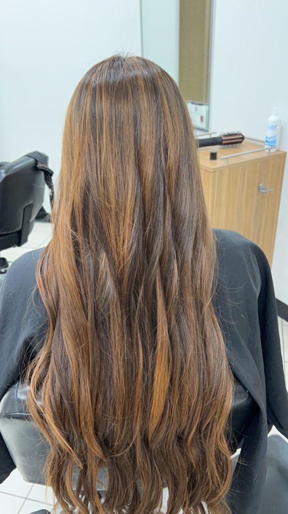 Balayage Highlights at Maggie Mtz Hair Studio in Houston, TX