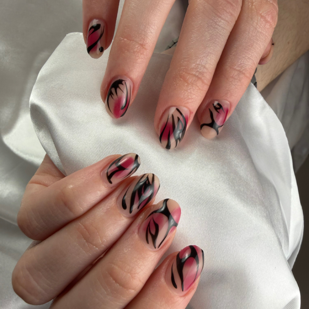 Short nails/Full design at Julia Nails Florida in Orlando, FL