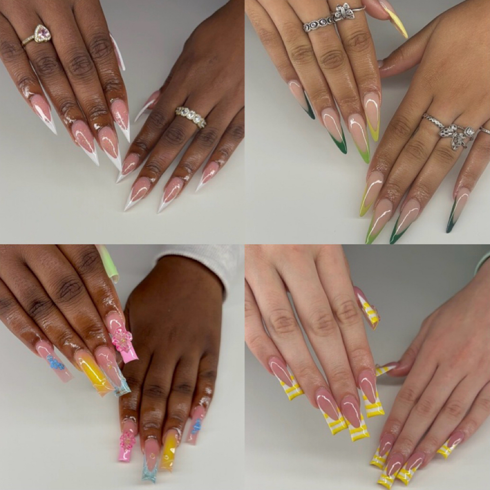 Long Full Set 5-6 Magnents at Nailed by Morgan in Savannah, GA