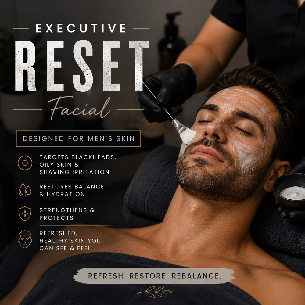 Executive Reset Facial at Rose & Blush Esthetics in Lytle, TX
