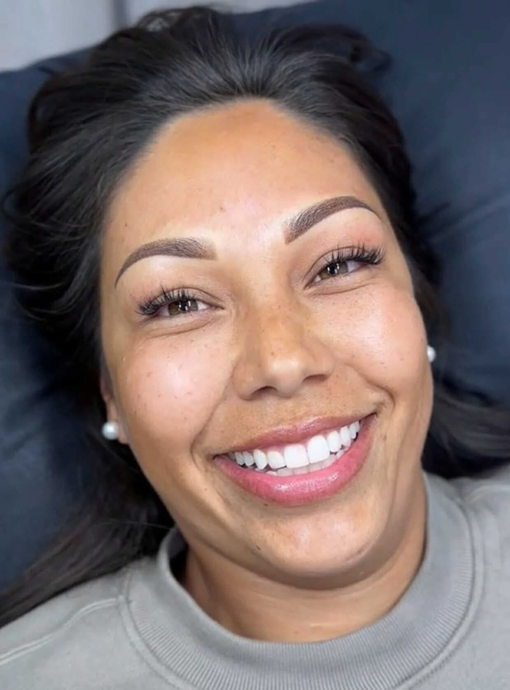 Ombre Brows at Peridot Studio in Lubbock, TX
