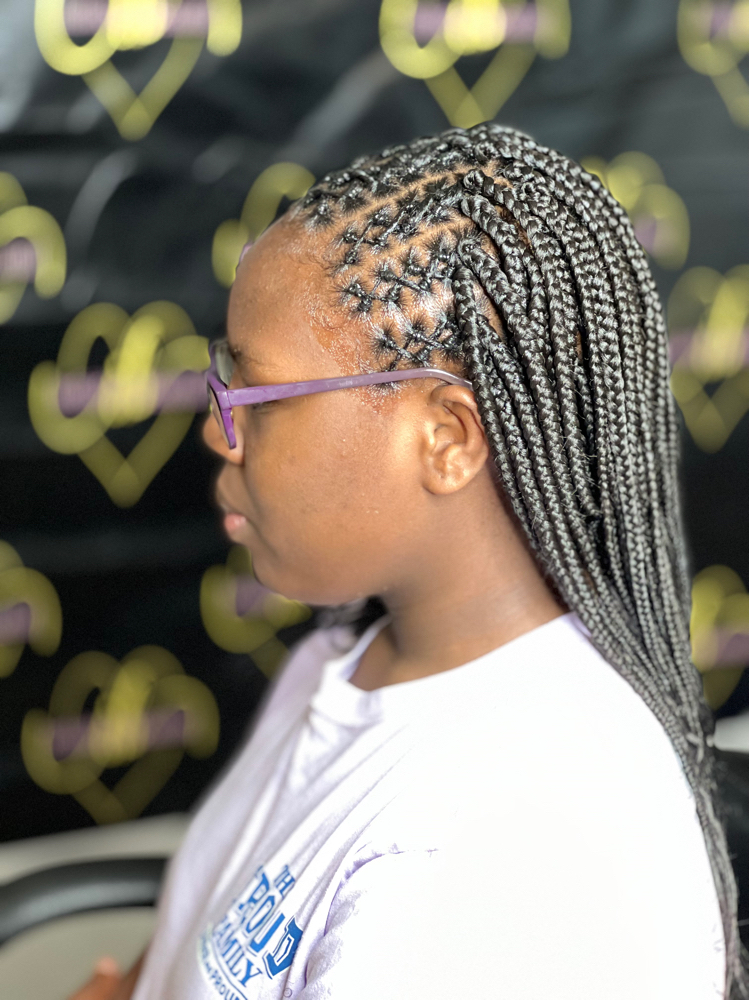 Medium Box Braids