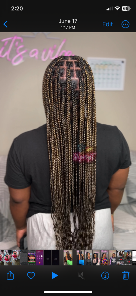 Medium Knotless at SlayedbyIT in Meridian, MS