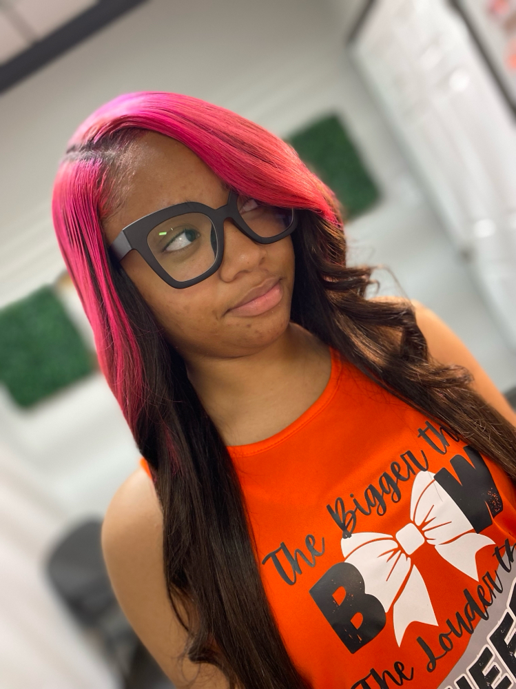 Leave-Out Sew In at GBP HAIR in Southfield, MI