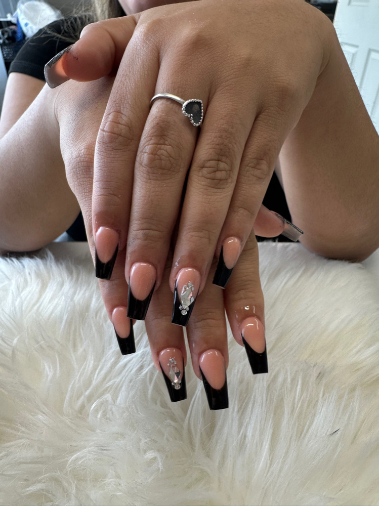 Long Acrylic Nail
