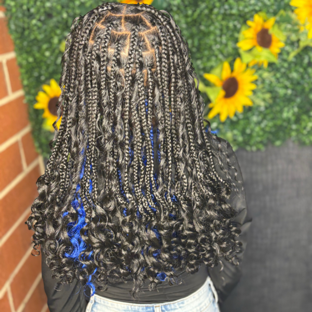 Kids Knotless Braids at Glammed By Lexx in Hickory, NC