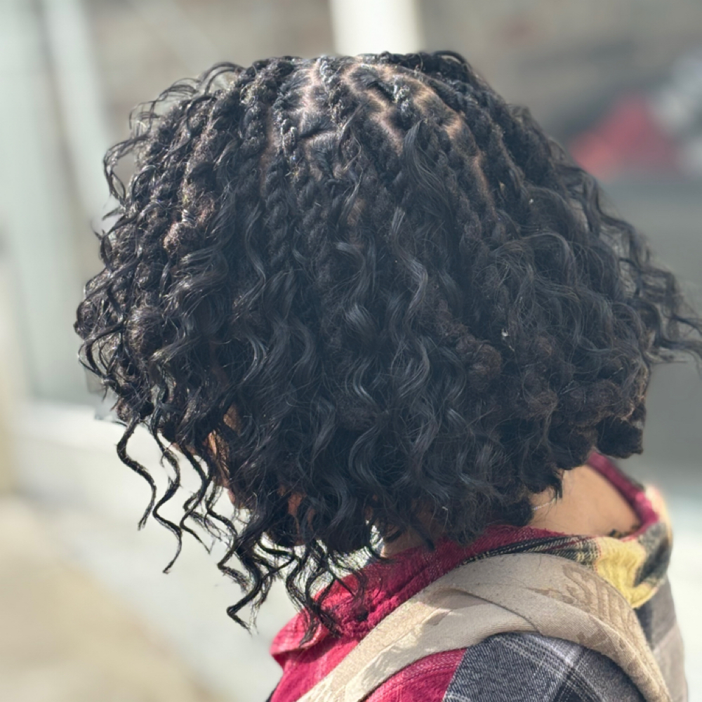 Boho Loc Knot Bob at TheHouseofKe in Rocky Mount, NC