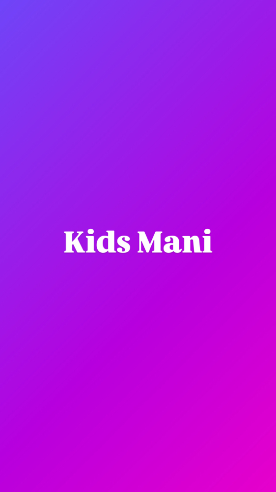 Kids Mani