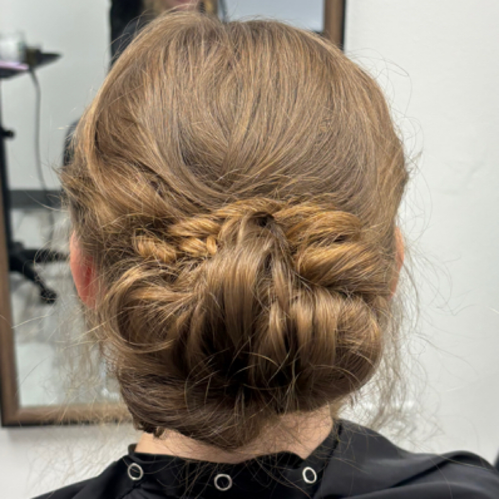 Updo Style at Lux Hair by Faith LLC in Onalaska, WI