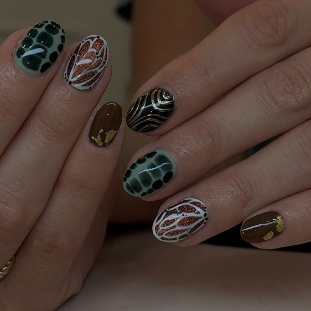 Gel Mani at Nailz by Drea in Huntingburg, IN