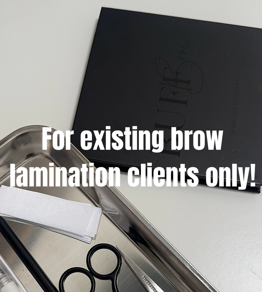 Brow Lamimation Maintenance