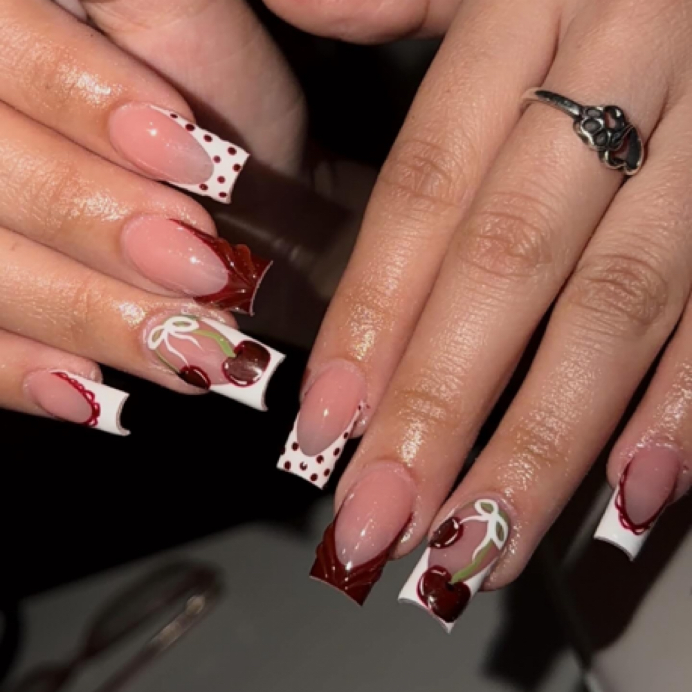 Short / Medium Acrylic Full Set at NailedXJanelle in Lubbock, TX