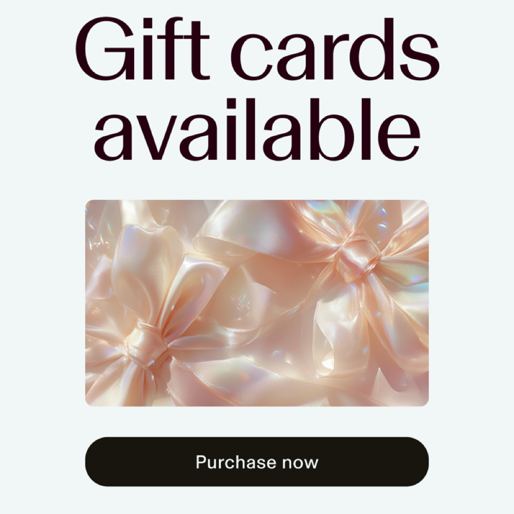 Gift cards available at Glowing Beauty By Ale in Dallas, TX