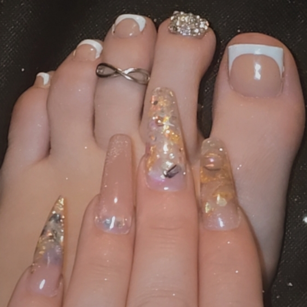Acrylic Nail/ Toes Combo