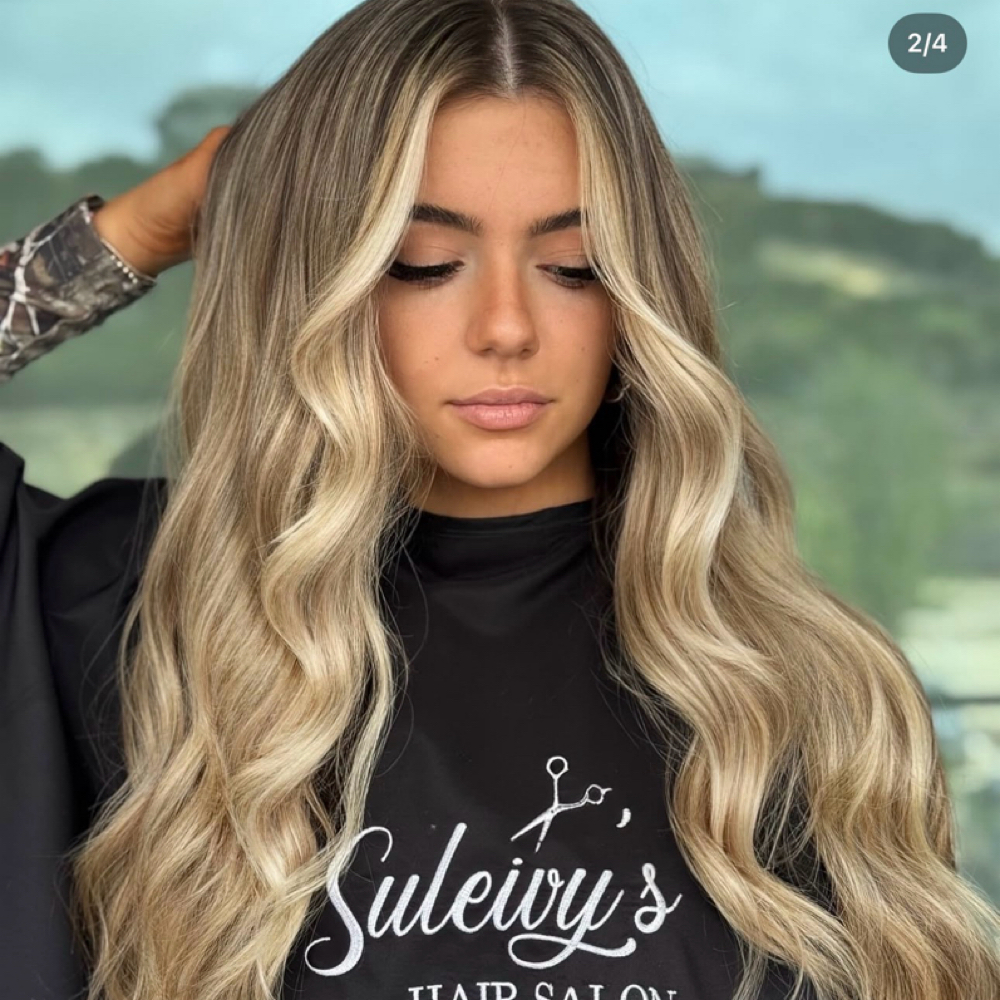 FULL CUSTOM HIGHLIGHTS at Suleivy’s Hair Salon in San Antonio, TX