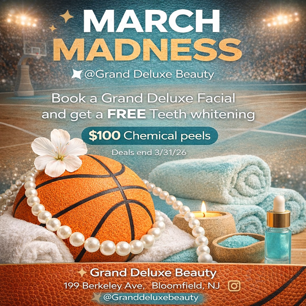 March Facial & Free Whitening Deal at Grand Deluxe Beauty in Bloomfield, NJ