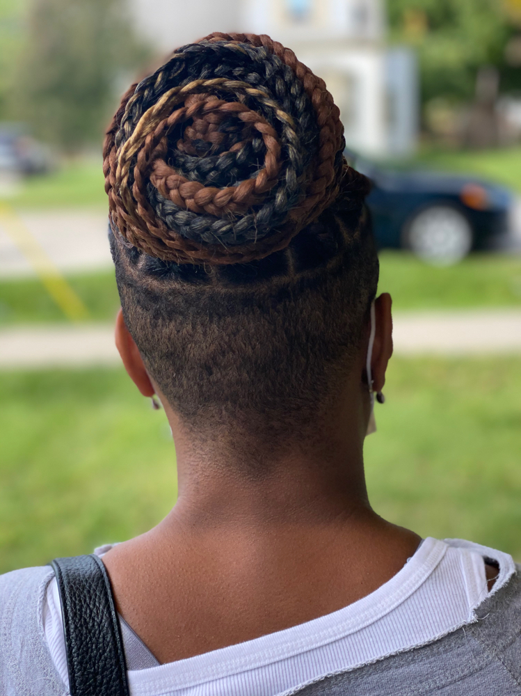 Half Head Knotless