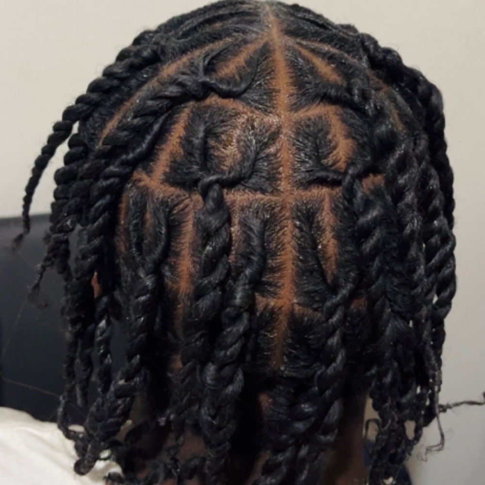 natural twists at Werx Salon in Tucson, AZ