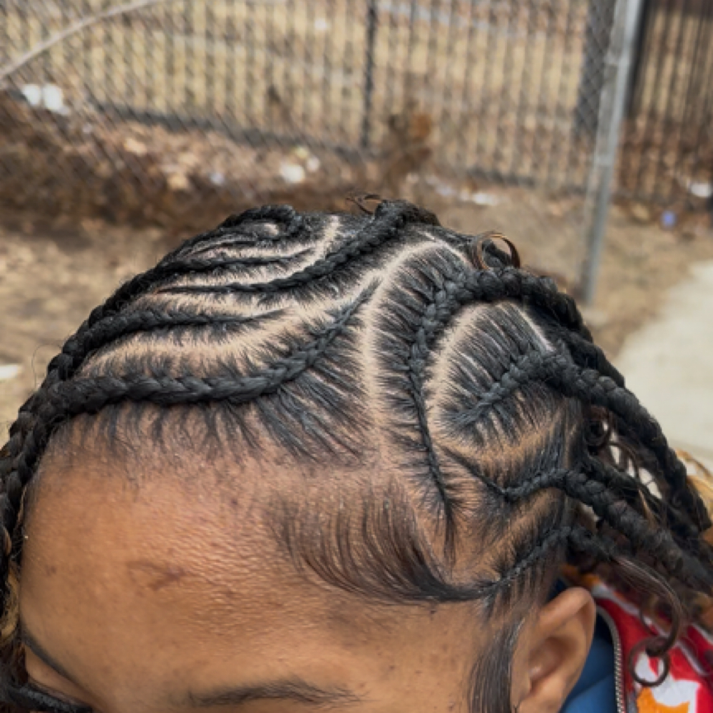 Fulani Knotless Braids/ Twist at Terika’s Beauty & Spa in Bloomfield, NJ