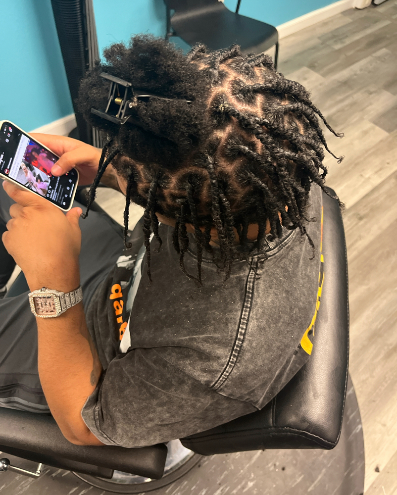 MENS Small 2 STRAND TWIST at Drea’s hair design in Oakland, CA
