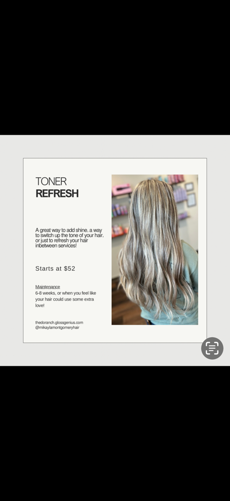 Toner refresh