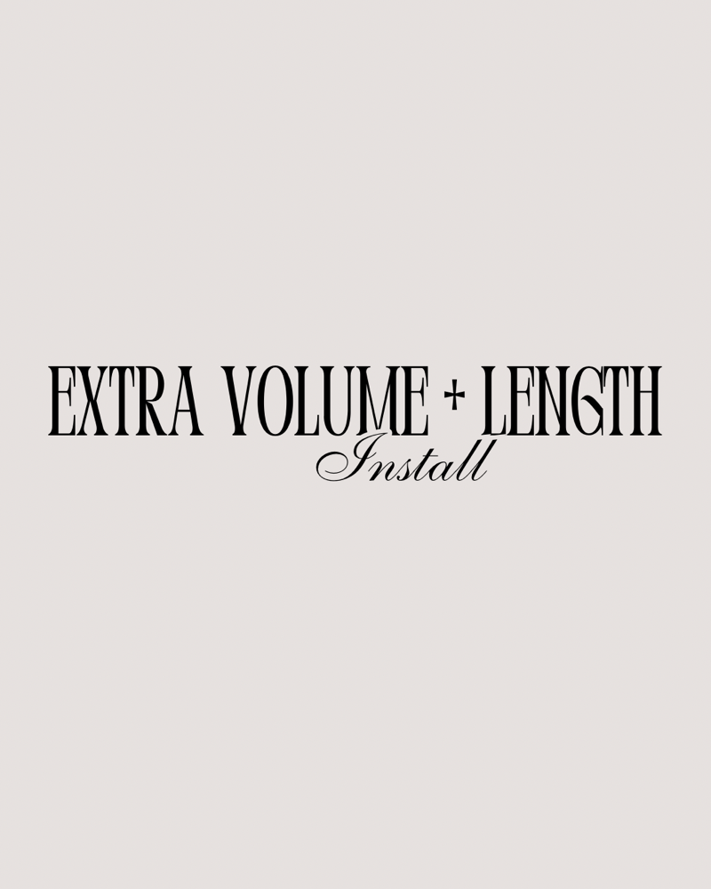 Three Row Volume + Length Install