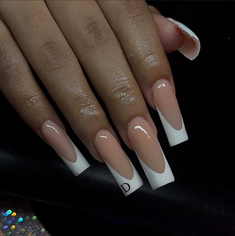 French Tips at Nails By Mad1son in North Bergen, NJ